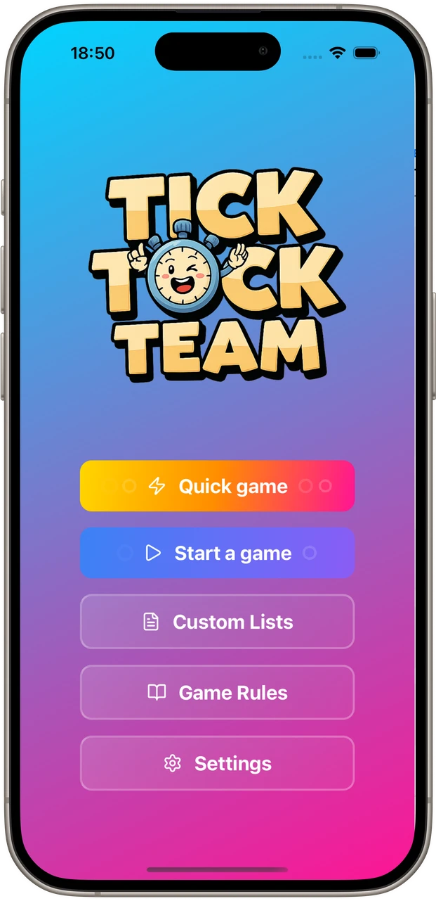 Tick Tock Team Screenshot